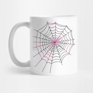 Pink Web, ghost spider Mug